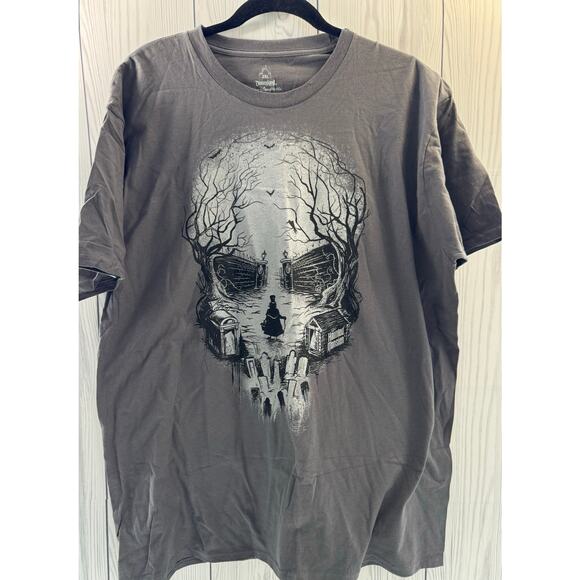 Disneyland Resort Walk Disney World Haunted Mansion Skull T Shirt XXL - Picture 1 of 6
